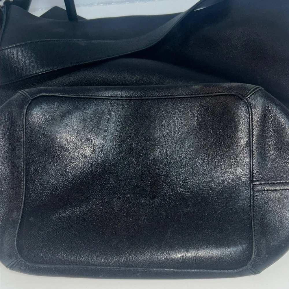Coach Black Leather Hobo /Crossbody Bag